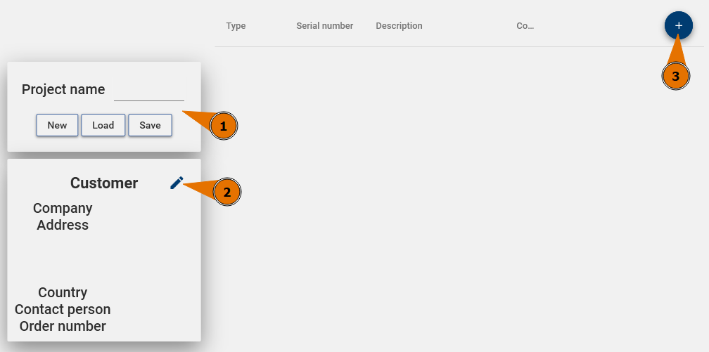 Save New Project Button Software > Project