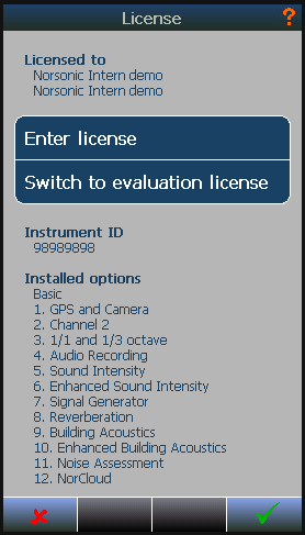 Verify that option 12. NorCloud is present in the list.