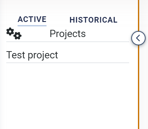 Project list