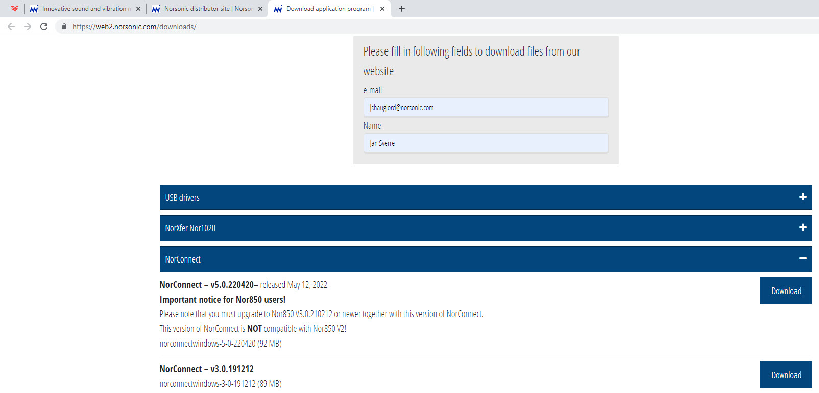 NorConnect-downloads